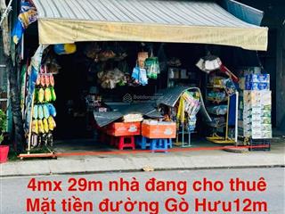 Chính chủ bán nhà mặt tiền đường nhựa gò hưu ấp mới 1 mỹ hạnh nam giao tl 824