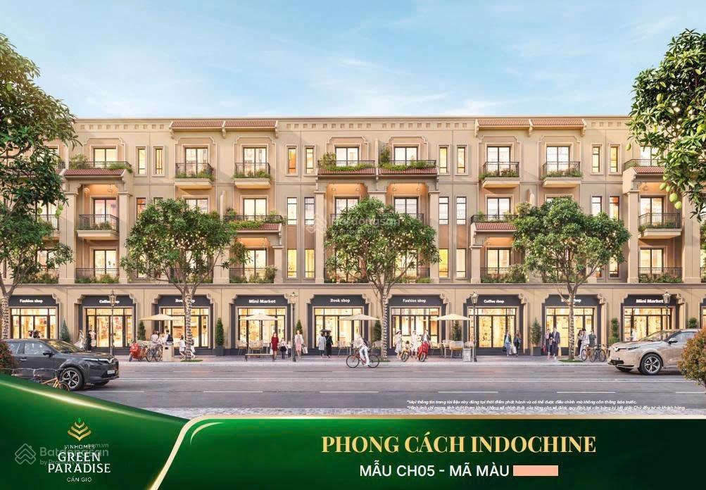 Căn áp góc (75m2) giá cực rẻ 12,89 tỷ khu clarke quay vinhomes cần giờ