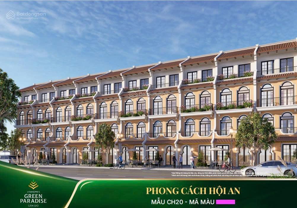 Căn áp góc (75m2) giá cực rẻ 12,89 tỷ khu clarke quay vinhomes cần giờ