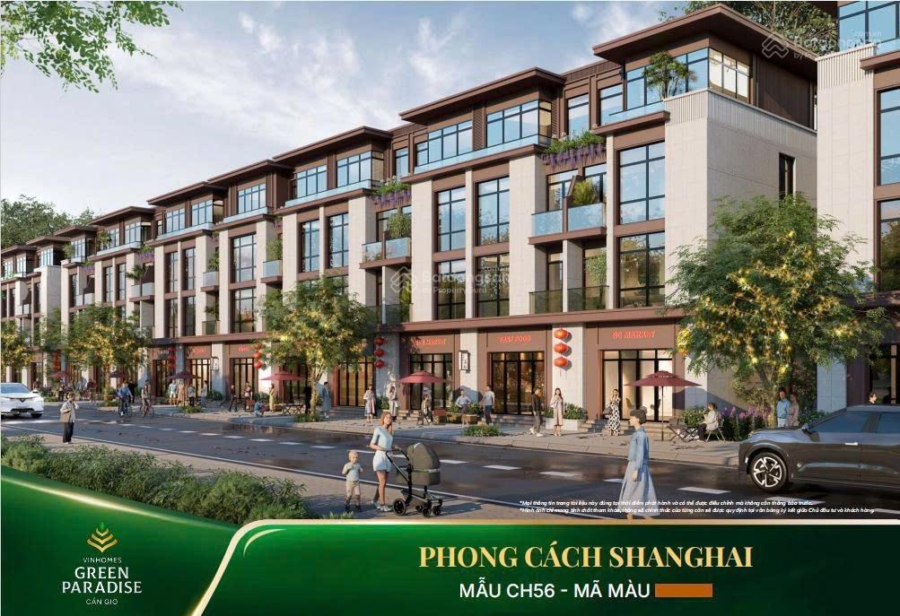 Căn áp góc (75m2) giá cực rẻ 12,89 tỷ khu clarke quay vinhomes cần giờ