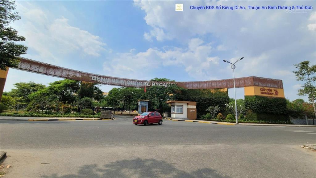 Bán đất biệt thự 10x20m, đường d8, kdc the seasons p. lái thiêu kế siêu thị lotte mart