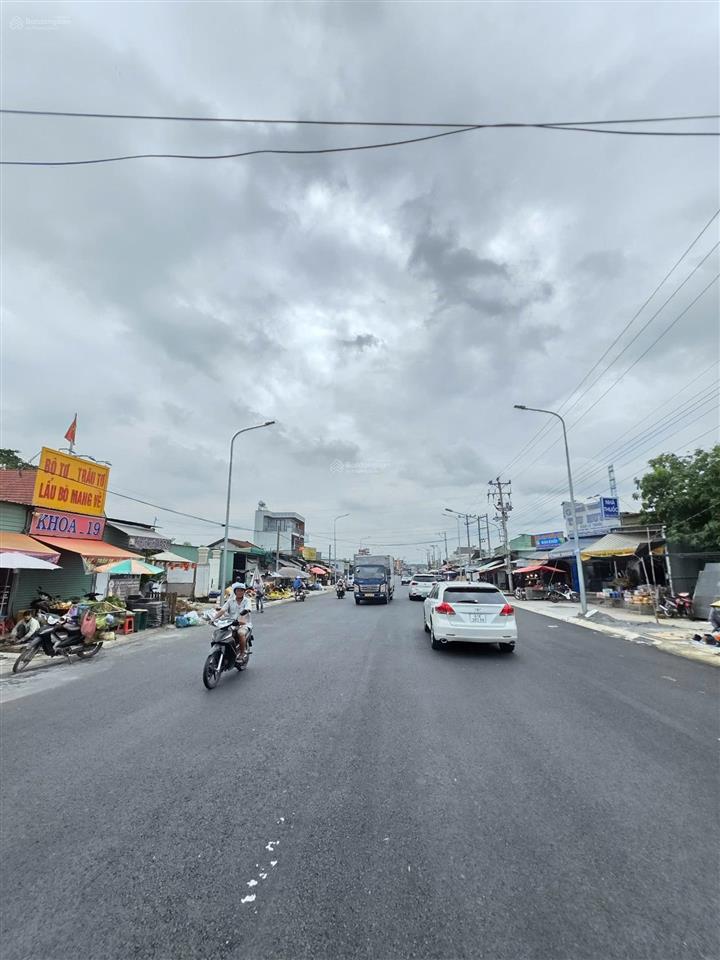 Bán đất 8.5x59.5m, mặt tiền chợ khánh long, p. tân phước khánh