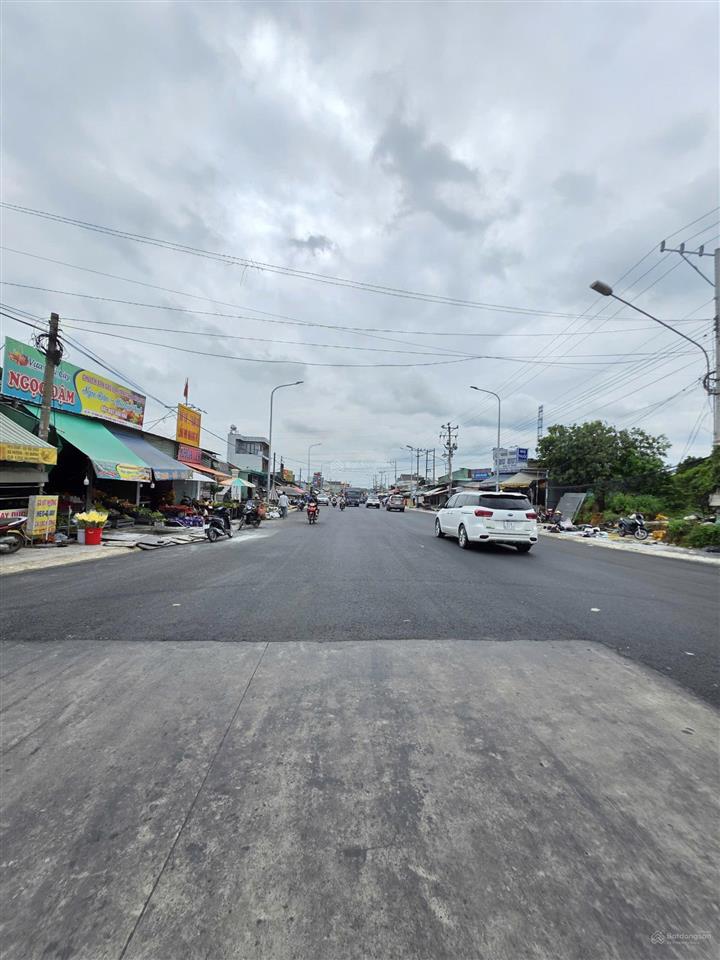 Bán đất 8.5x59.5m, mặt tiền chợ khánh long, p. tân phước khánh