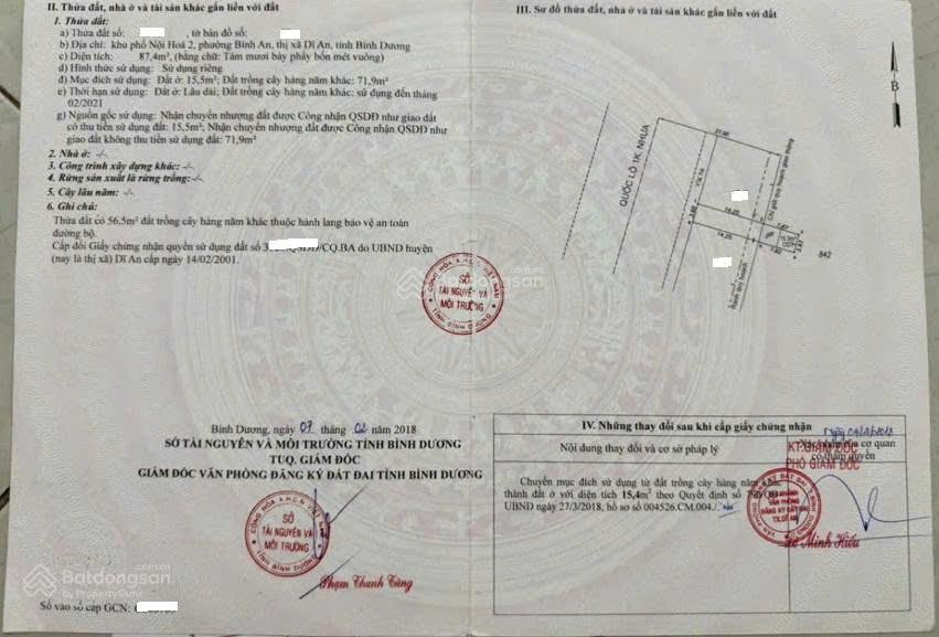 Bán đất 8x22m, mặt tiền quốc lộ 1k p. bình an, đang thuê 12tr/th