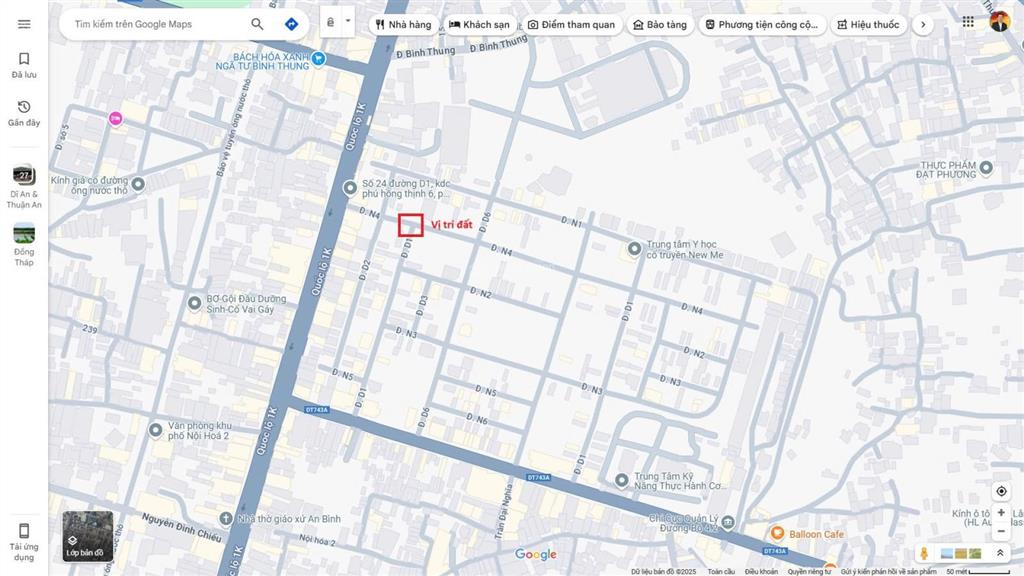 Bán lô góc 11.2x25m, đường n4 kdc phú hồng thịnh 6 p. bình an