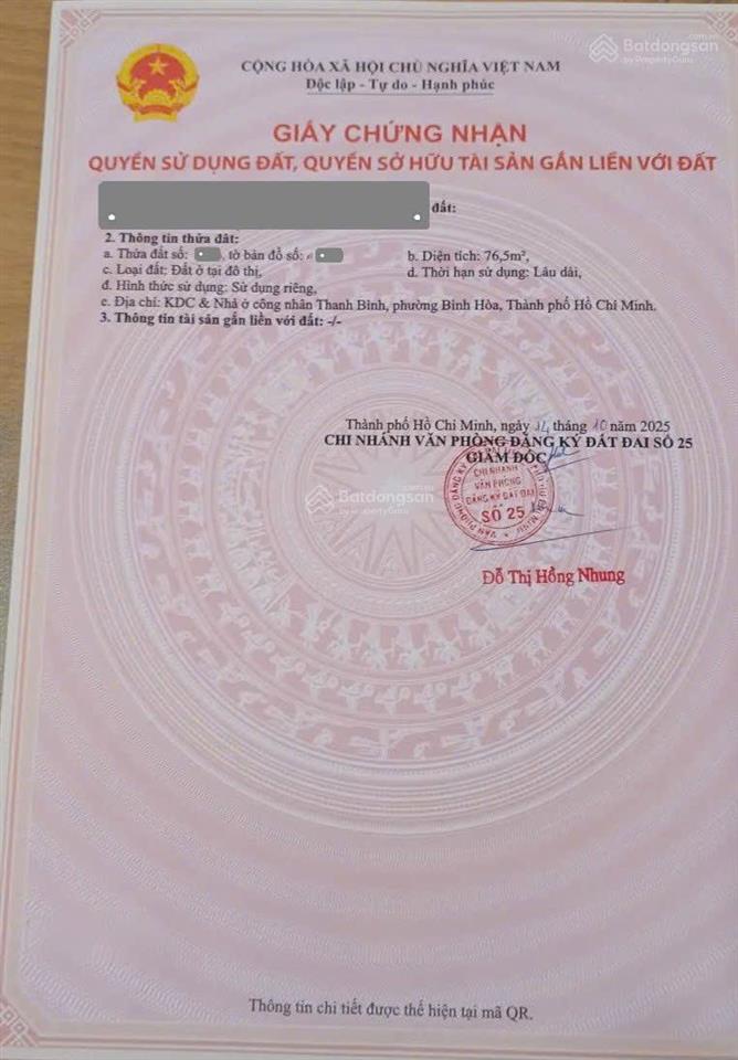 Bán căn góc cấp 4 (10.5x17m), đường số 11 kdc thanh bình p. bình hòa