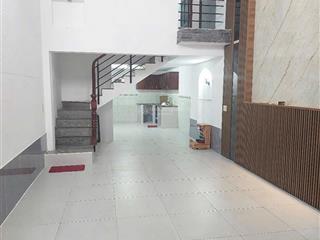 Nhà hẻm xe hơi trệt lửng 1 lầu 4x15m có 3pn 2wc sẵn máy lạnh quang trung p14 gv