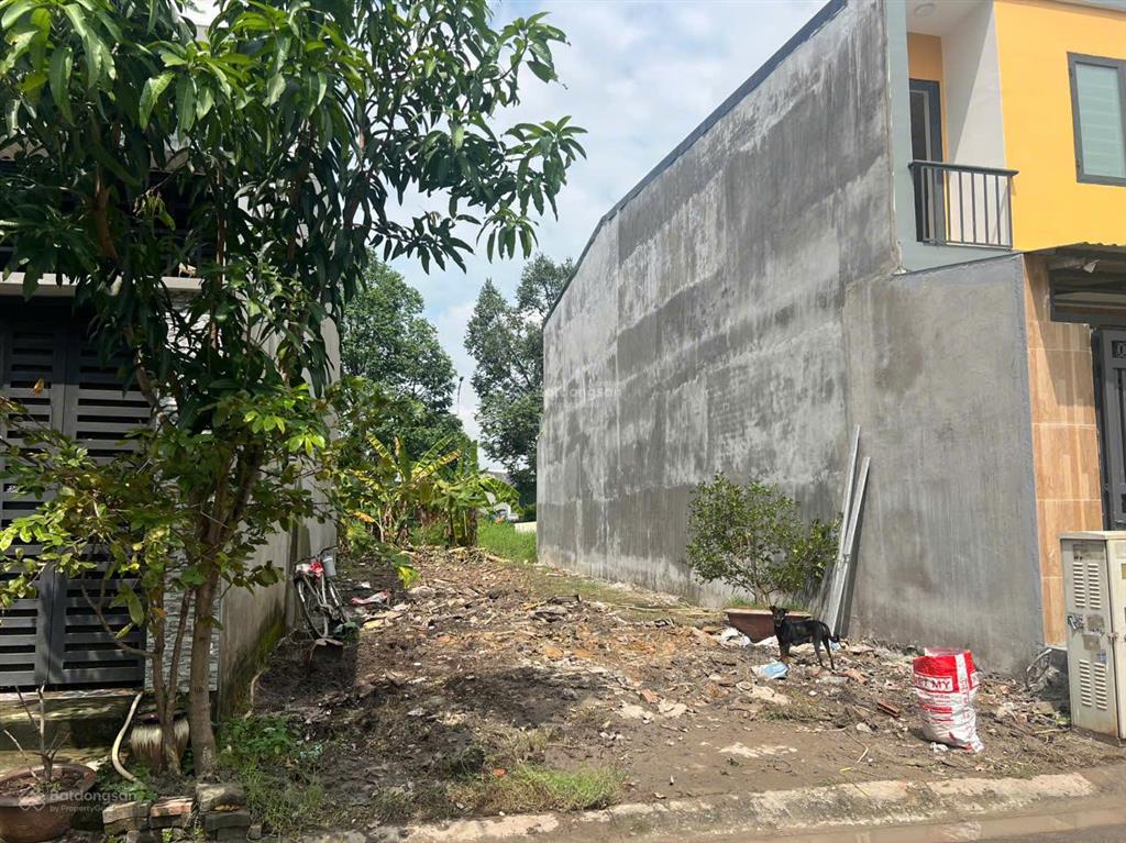 Đất view công viên sát sông sg 123m2 (6m2 x20,5 m2) full thổ giáp tphcm và chợ đầu mối thủ đức