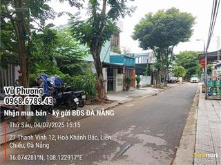 Bán đất tại thành vinh hòa khánh bắc, liên chiểu, đà nẵng. gía chỉ 16tr/m2.  0968 678 ***
