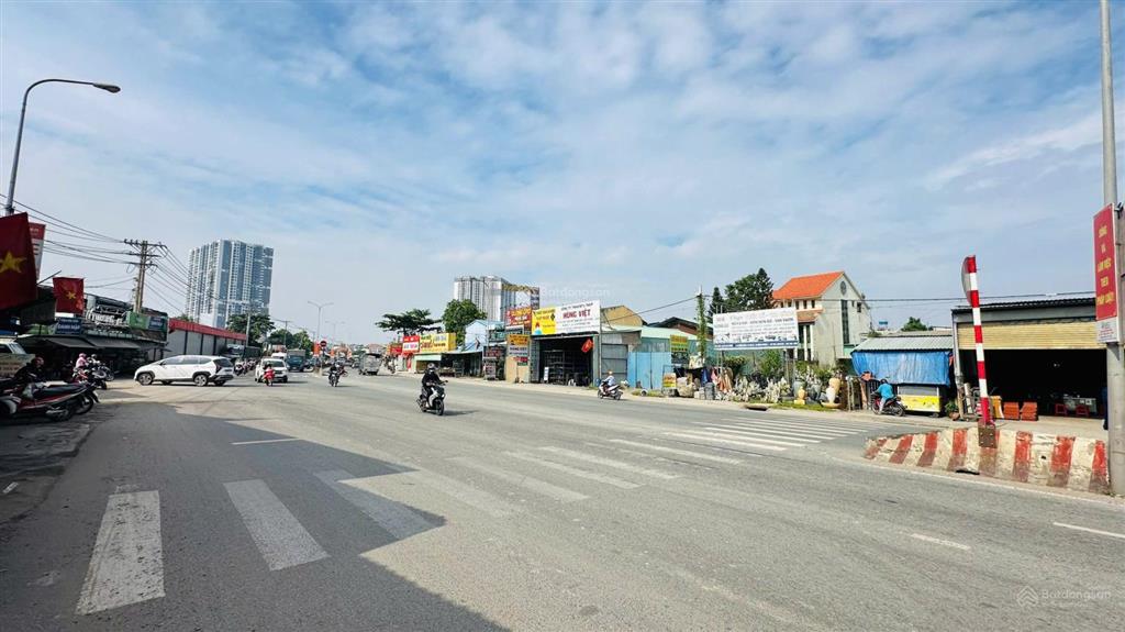 Đất mặt tiền đường quốc lộ 1k, phường đông hoà, tp dĩ an. 10,8 tỷ