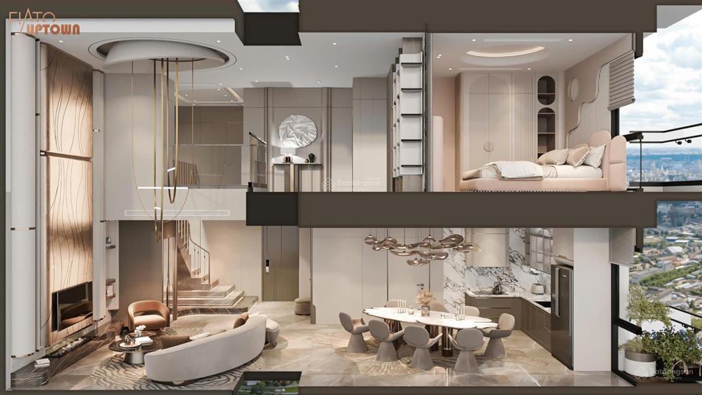 Sở hữu duplex fiato uptown không gian sống đẳng cấp, giá tốt chỉ 55 triệu/m2 thanh toán 44%nhận nhà