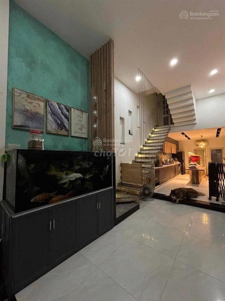 Hẻm xe hơi bán nhà bình thạnh, nguyễn văn đậu 4x14m trệt + lửng + 2 lầu nội thất đẹp