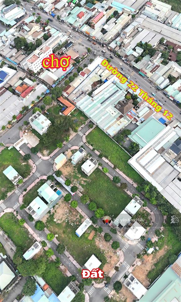 Bán lô góc đất 2 mặt tiền, gần vsip 1, kdc lê phong thuận giao, p. thuận giao, tp. thuận an