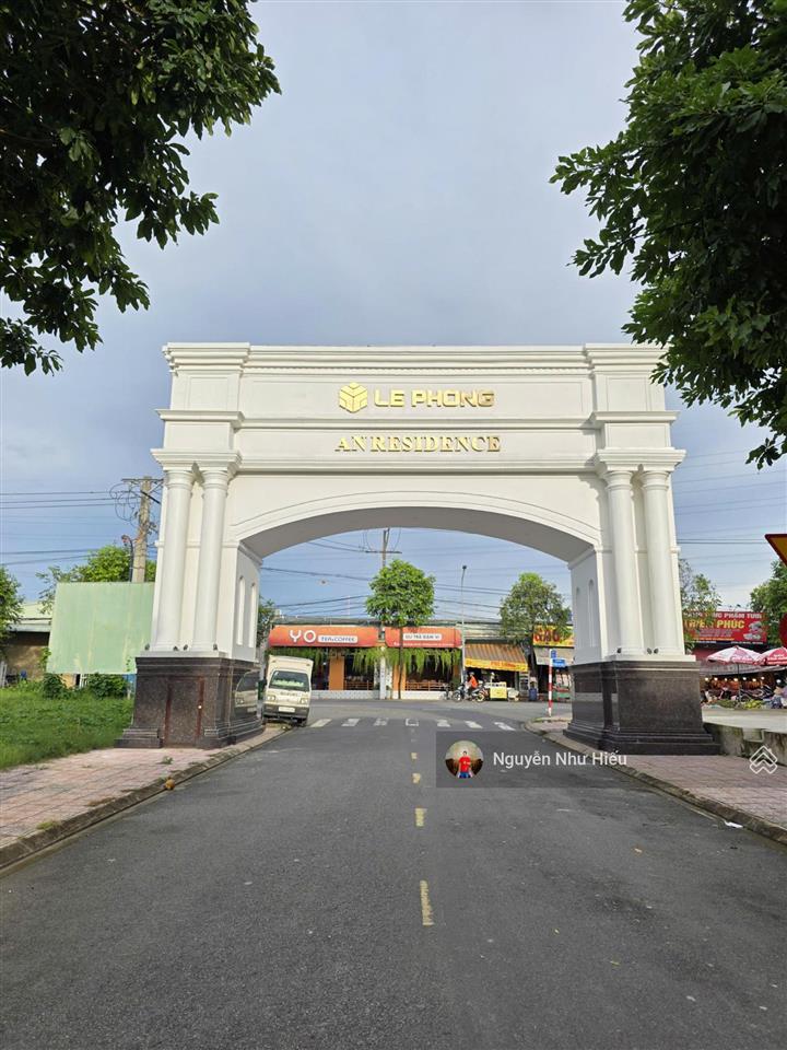 Bán lô góc đất 2 mặt tiền, gần vsip 1, kdc lê phong thuận giao, p. thuận giao, tp. thuận an