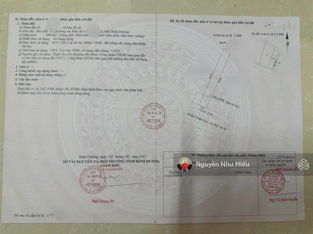 Bán đất tặng nhà mt đường 22 tháng 12, ngay ngã 6 an phú, p. an phú, tp. thuận an