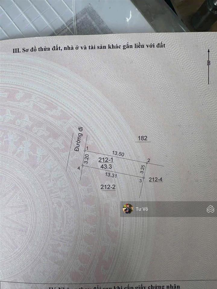 Lô đất trục chính làng, đường nhựa ô tô chạy thông, kinh doanh buôn bán tốt, ra ql32 khá gần