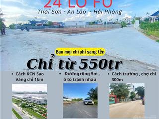Chỉ 550 triệu  sở hữu ngay lô đất tại thủ phủ công nghiệp