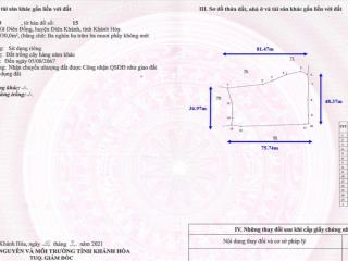 Bán vườn cây ăn trái rất đẹp, tại thôn 4, xã diên đồng (cũ) diện tích 3.330m2  430.000đ/ m2