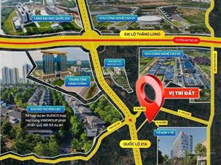 Cần bán 35 lô đất phân lô đẹp, phúcát, quốc oai, hà nội  diện tích 100m2 full thổ cư