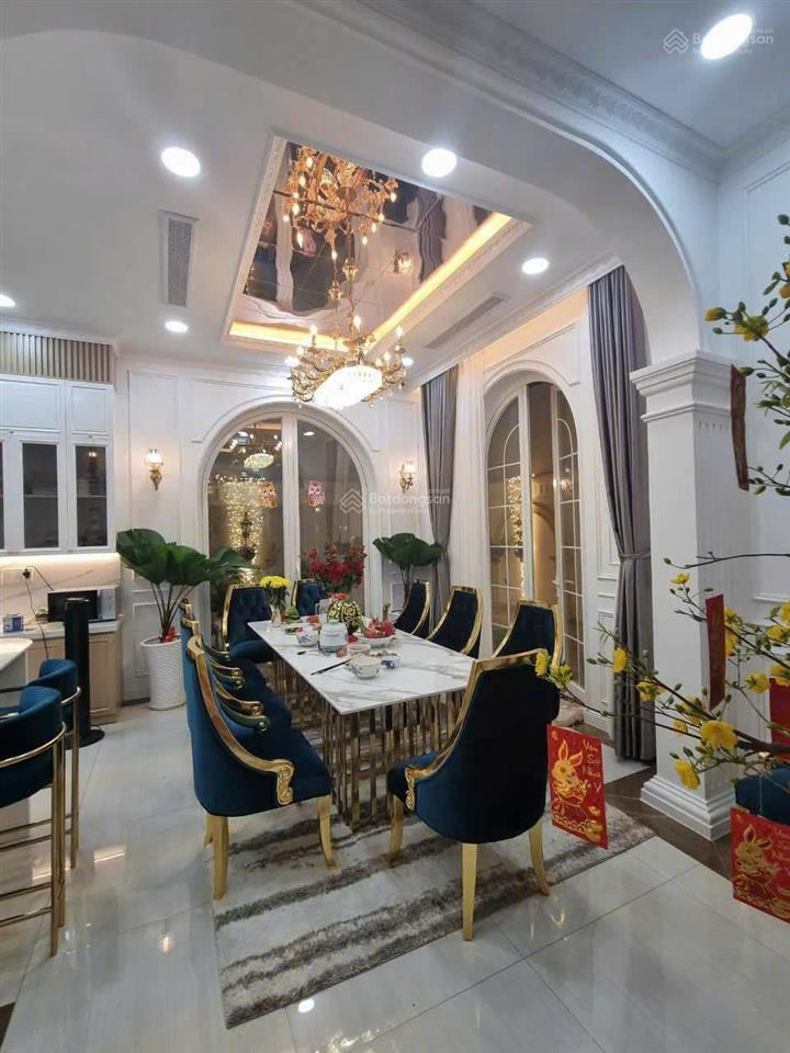 Siêu phẩm! biệt thự phong cách châu âu kdc vip đặng thùy trâm p13 bình thạnh, 10x20m, full nội thất