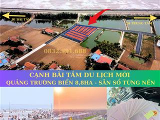 Đất sát biển chỉ 1,3 tỷ cạnh bãi tắm, khu nghỉ dưỡng, sân golf, cảng biển, khu kinh tế ninh cơ