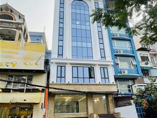 Cho thuê mp nguyễn khang, 180m2, 9 tầng, mt 9m, thông sàn, thang máy, nhà mới, 245tr