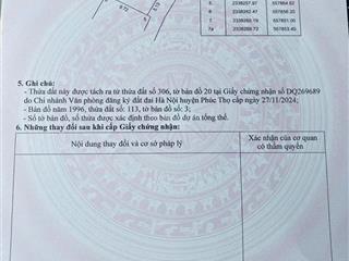 Cc cần tiền bán gấp đất đẹp ở võng xuyên, 33 triệu / m2, 80 m2 full thổ cư tài chính hơn 2 tỷ