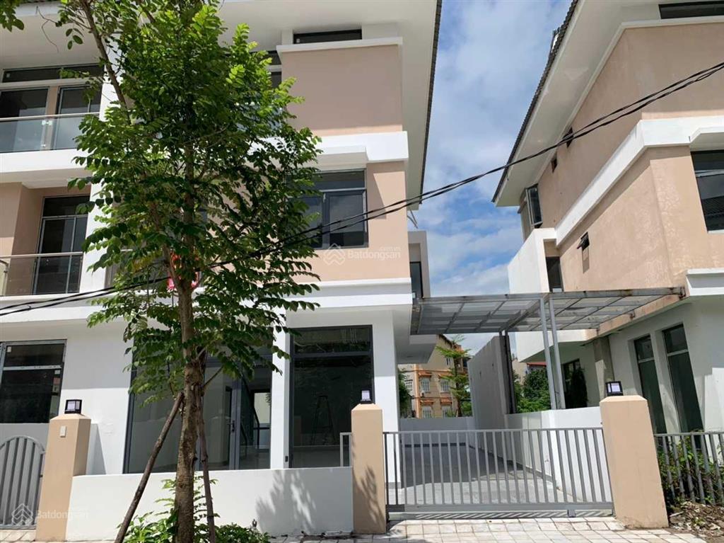 Cho thuê biệt thự dương nội, 162m2 x 4 tầng, mặt đường lớn 27m, đã hoàn thiện,  0329 030 ***