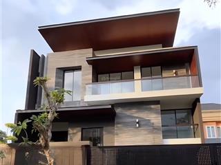 Bán biệt thự 4 tầng view sông  mặt tiền đường nguyễn đình thi, hòa xuân, đà nẵng  giá chỉ 21 tỷ
