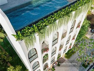 Bán tòa căn hộ cao cấp gần biển mỹ khê, đà nẵng  6,5 tầng, 19 phòng full nội thất  hđ thuê cao