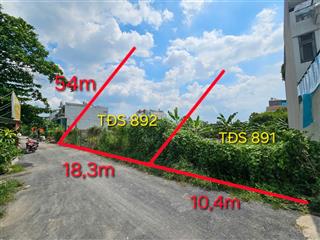(phát mại) đất phân lô 2 mặt tiền 1.543m2 full thổ cư