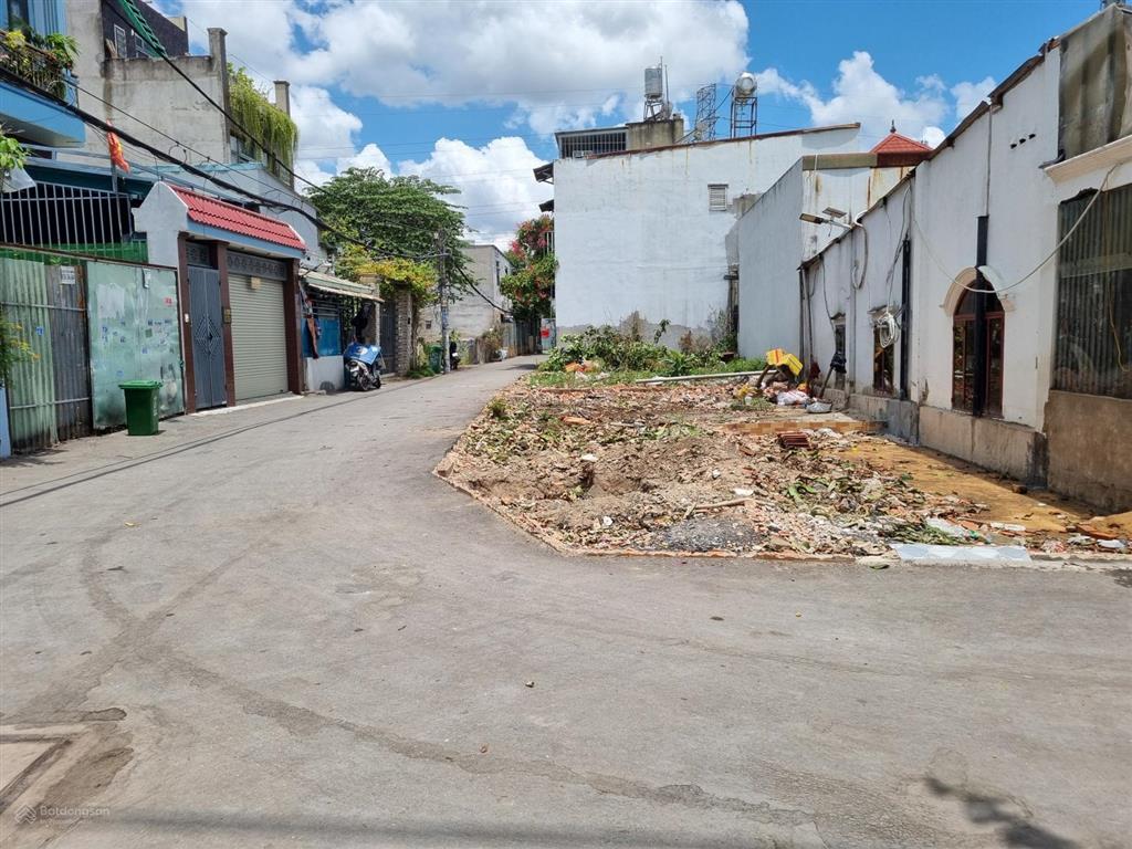 Đất an phú đông góc 2mt nhựa thông oto, 54m2 thổ cư cách ngã tư vườn lài 800m