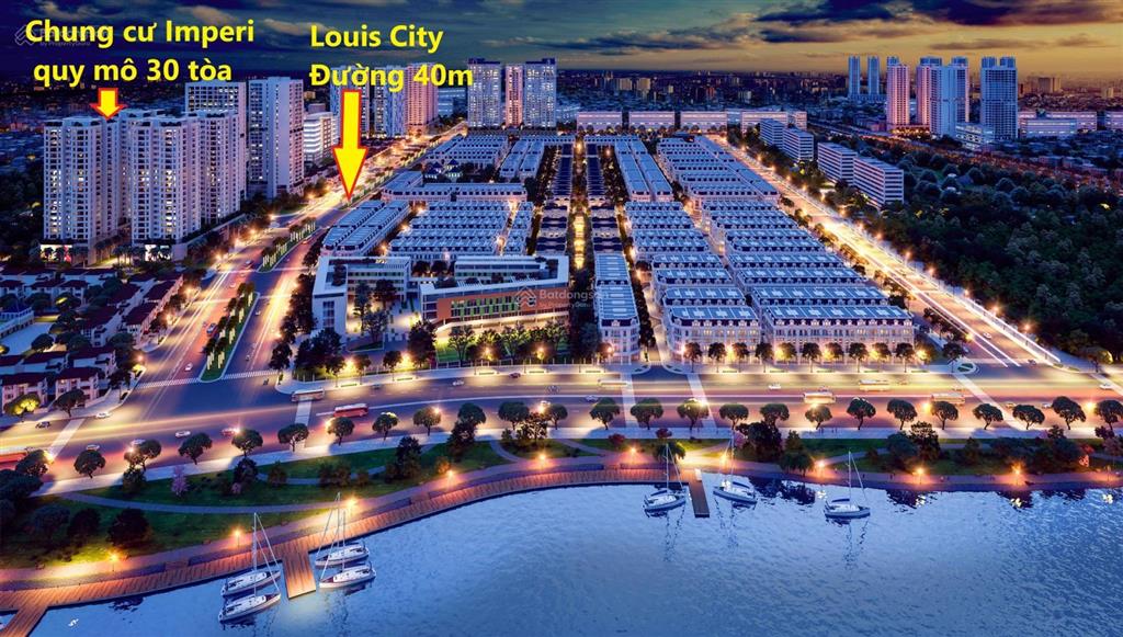 Chỉ 14 tỷ kí hđ căn shophouse mặt đường 40m trực tiếp cđt giá tốt dự án louis city hoàng mai