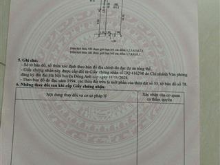Bán nhà riêng tại đản dị, đông anh, hà nội, giá tốt 9,3 tỷ, 101m2, 4pn, 2wc