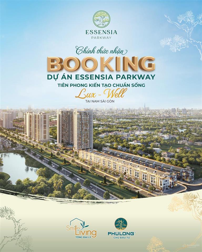 Mở bán khu biệt thự, nhà phố thương mại essensia parkway nguyễn hữu thọ, giỏ hàng cuối cđt từ 30 tỷ
