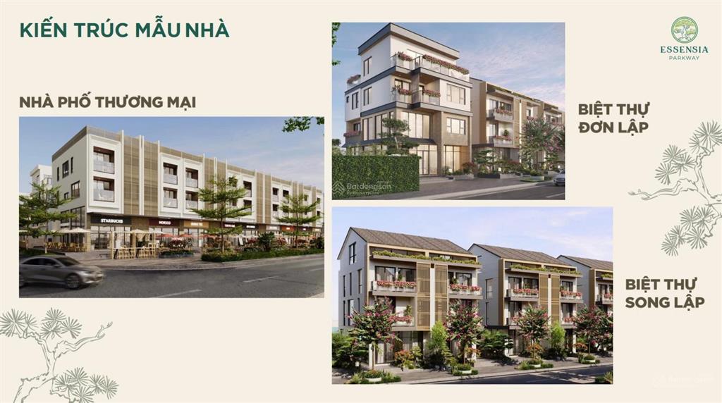 Mở bán khu biệt thự, nhà phố thương mại essensia parkway nguyễn hữu thọ, giỏ hàng cuối cđt từ 30 tỷ