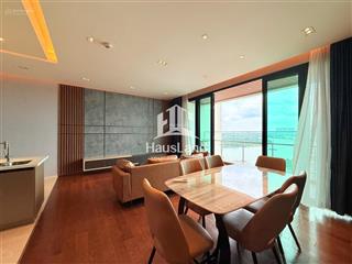 Căn hộ 3 phòng ngủ d'edge thảo điền  đầy đủ nội thất, lầu cao view sông, cho thuê giá cực tốt
