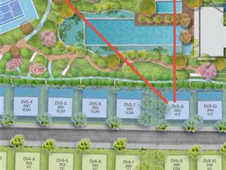 Căn pool villa dv59 đối diện bể bơi 50m chuẩn olympic và clubhouse