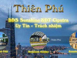 Bán quỹ căn sunshine city ciputra view sông, nội khu, full đồ giá từ 5,4 tỷ có sổ từng căn
