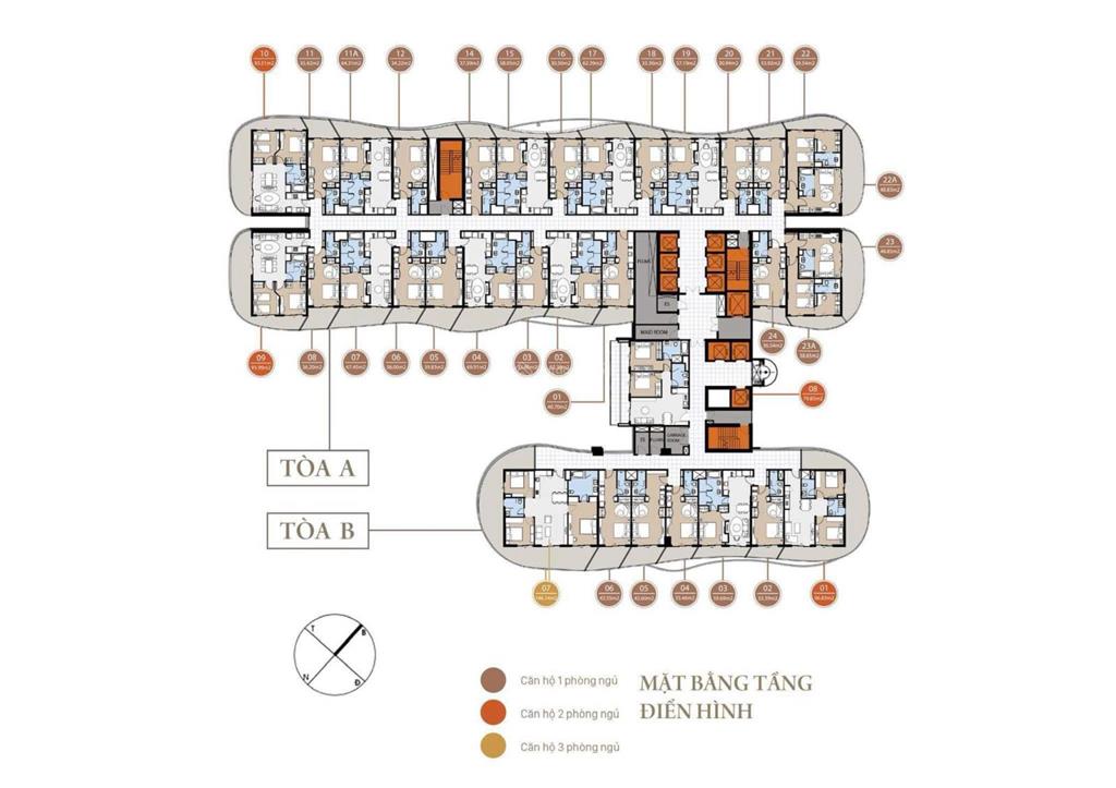 Cần bán gấp căn 1pn view trực diện vịnh hl chung cư citiadines tòa b tầng cao 60m2 giá 2,7 tỷ