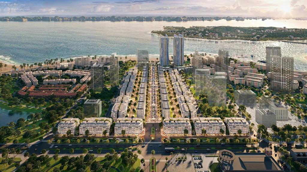 Suất ng nhà phố sora bay hạ long xd 6 tầng + tum, dtxd 538m² mặt đường hqv full giá 27,4 tỷ