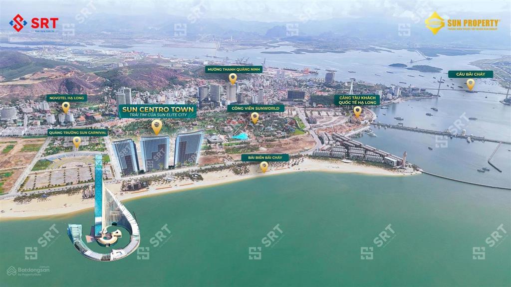 Em hưng có căn ng 1pn+ d.a sun centro town hạ long full nội thất giá full 2.836 tỷ tts còn 2.395 tỷ