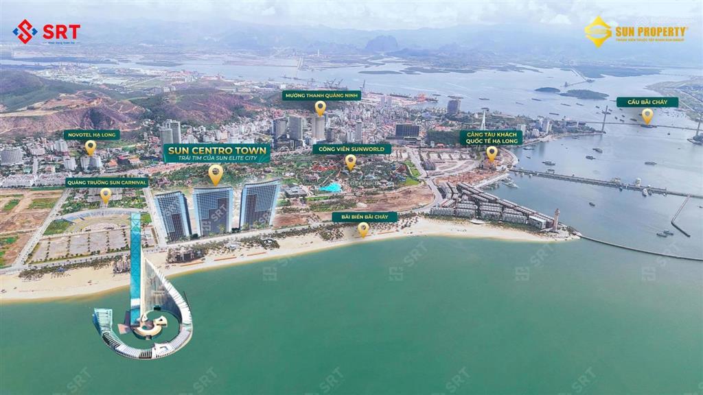 Em hưng có căn ng 1pn+ d.a sun centro town hạ long full nội thất giá full 2.836 tỷ tts còn 2.395 tỷ