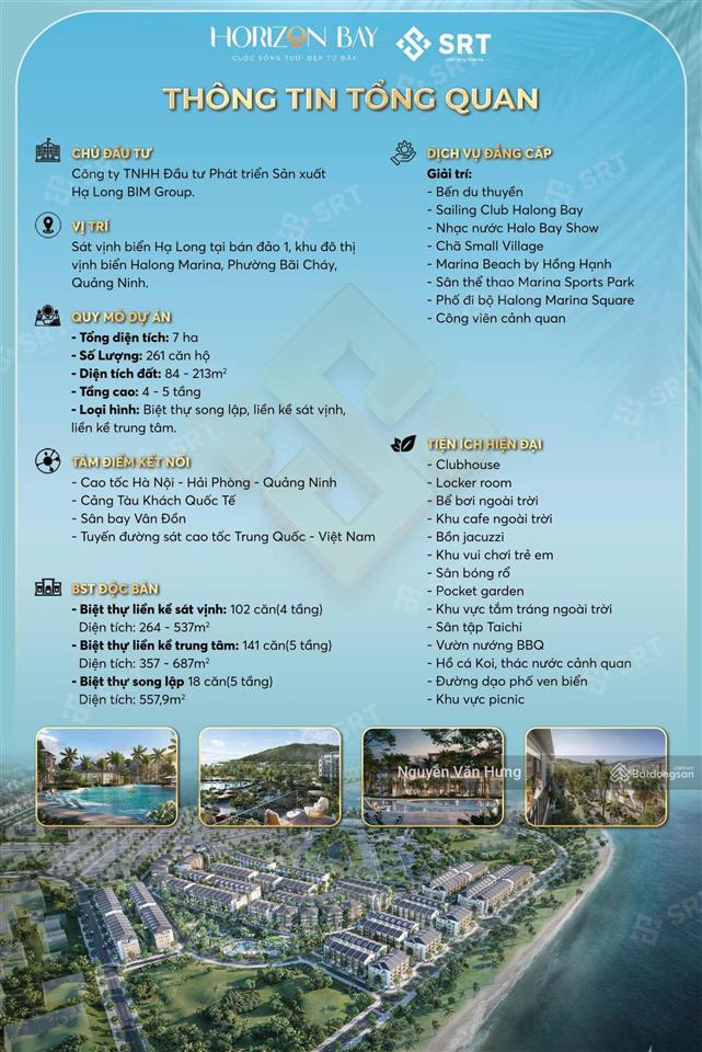 Siêu phẩm ho109 d.a horizon bay hạ long full giá 24.587 tỷ suất đầu tư 7.3 tỷ(30%) miễn ls 12tháng