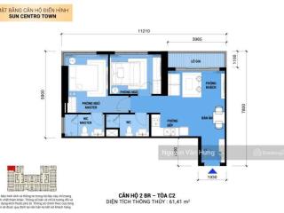 Suất ng căn 2pn 2vs view trực diện vịnh hạ long full nt 5sao d.a sun centro town.giá tts 95% 5.5 tỷ