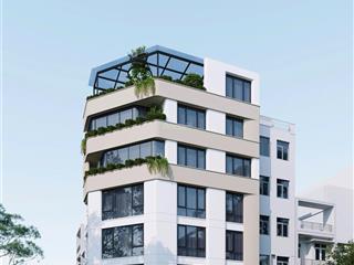 Bán lô góc toà văn phòng lk mậu lương hà đông 60m2 x 14m x 7 tầng thang máy full nội thất vừa làm