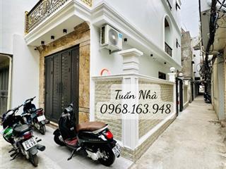 Chính chủ bán nhà mới minh khai  lô góc 3 mặt ngõ  52m2/5tầng  tặng full nội thất  0968 163 ***