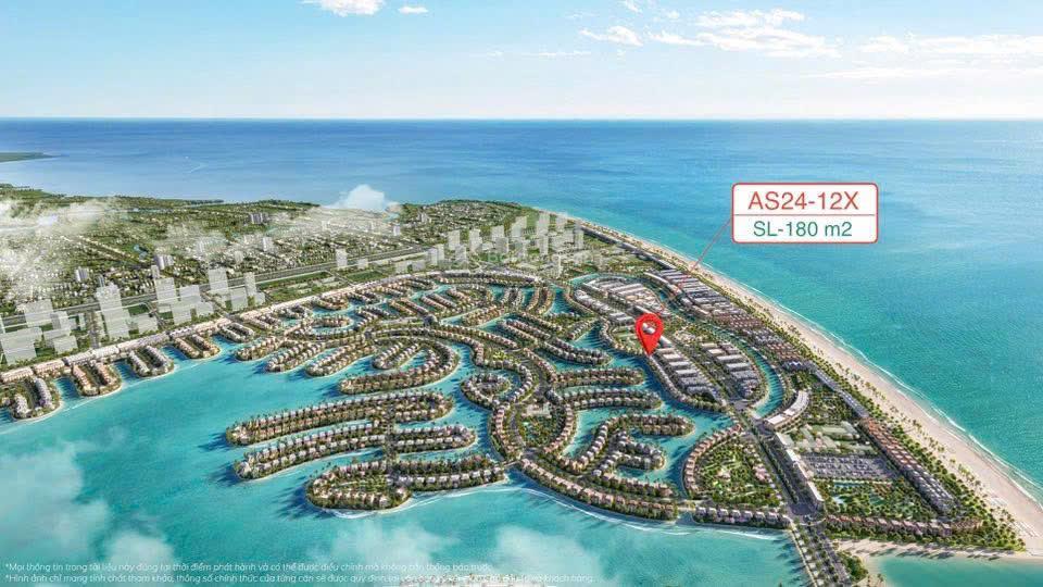 Siêu hotbiệt thự song lập có bãi biển riêng sau nhàtrục as24180m²giá tốt nhất đợt đầu 19 tỷ 3