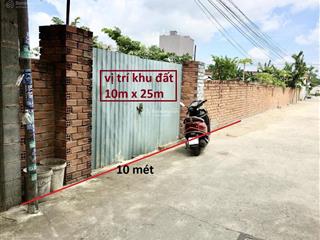 77tr/m2, 246,9m2, đất 10x25m võ văn hát p. long trường, q9  giá tốt đầu tư