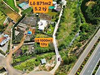 Bán đất nghỉ dưỡng hiệp an gần đèo prenn đà lạt. diện tích 800m2 có thổ cư